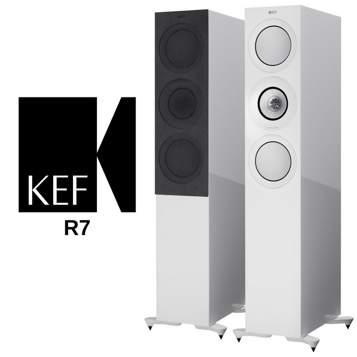 KEF R7 - Enceintes de type colonne de première classe (paire)