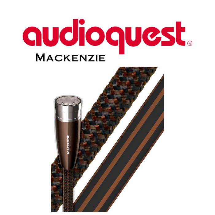 AudioQuest Mackenzie - Câbles analogiques XLR (la paire)