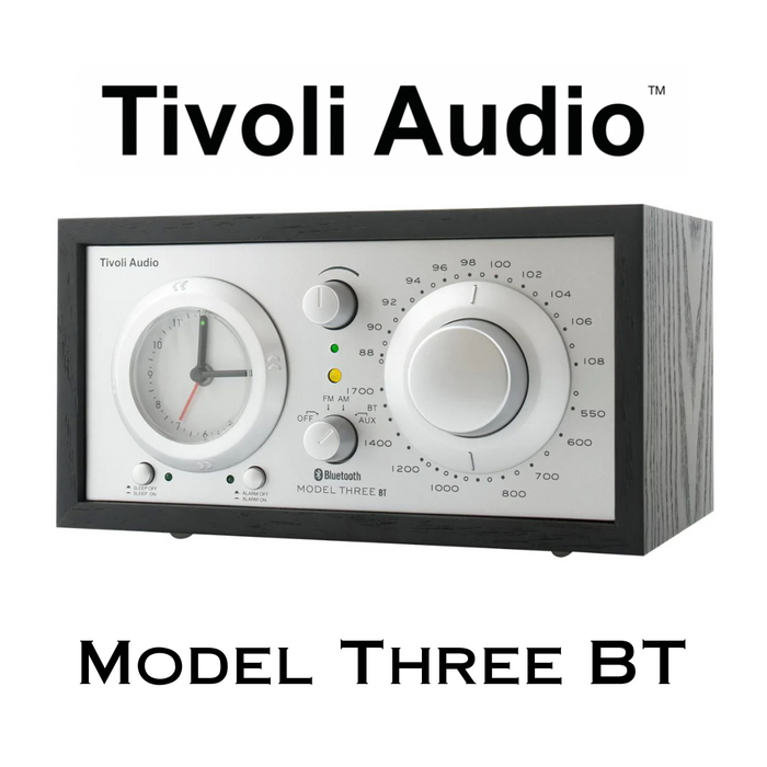 Tivoli Model Three BT - Radio-réveil  AM/FM avec Bluetooth