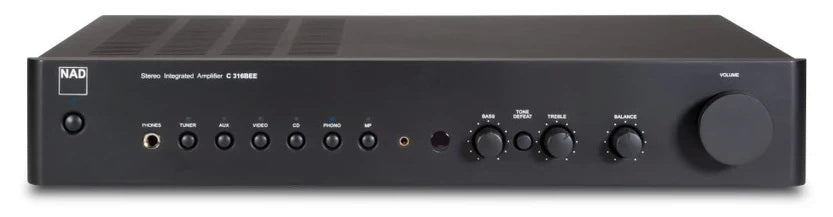 NAD C 316BEE V2 - Amplificateur intégré 40Watts/Canal/Entrée Phono