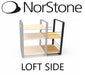 NorStone - Meuble audio LOFT SIDE style Bambou