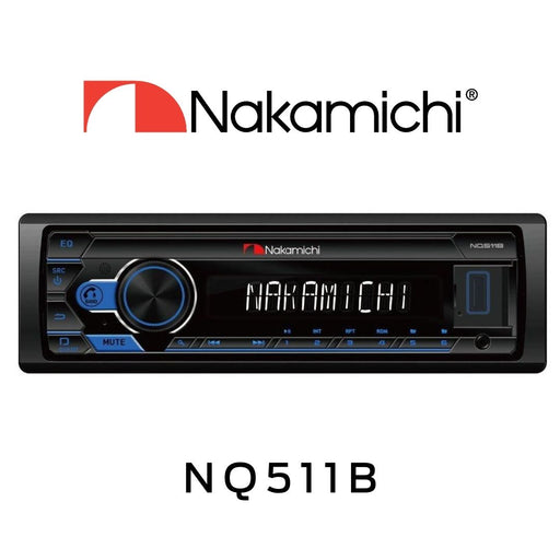 Nakamichi - Radio d'auto AM/FM USB/SD 50Watts x 4ch Bluetooth NQ511B