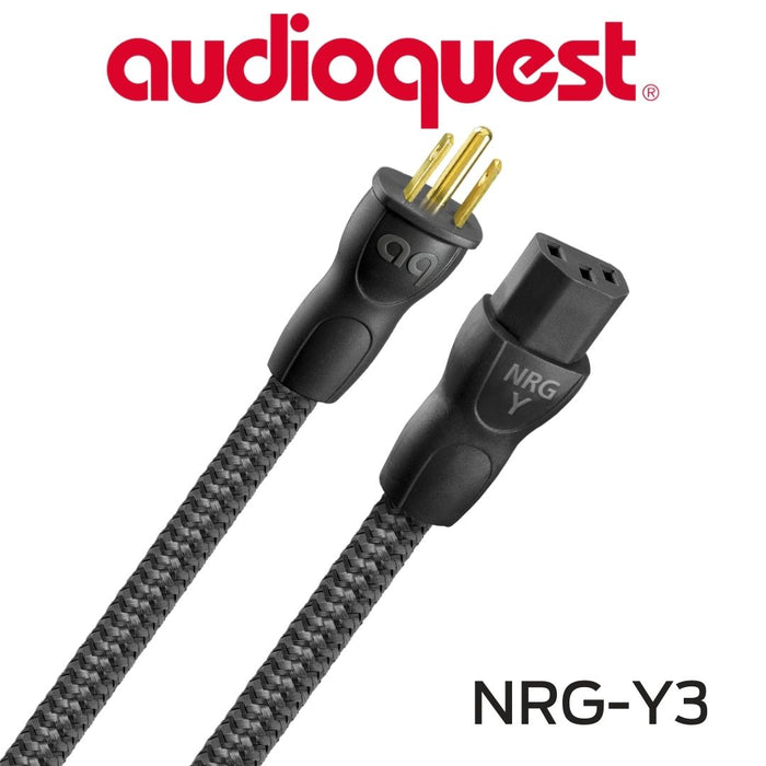 AudioQuest - Câble d'alimentation tripolaire calibre 16AWG 12 Amp@120V Série NRGY3