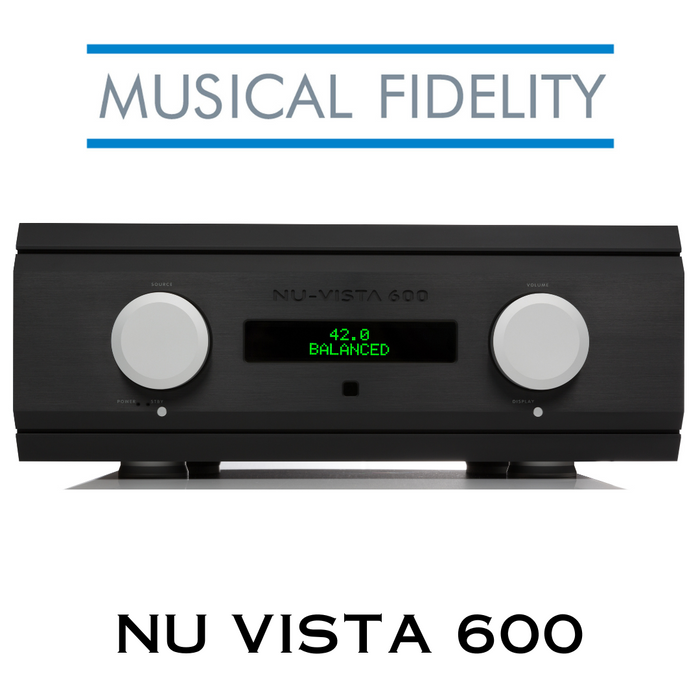 Musical Fidelity NU-VISTA 600: amplificateur stéréo intégré 200Watts/c
