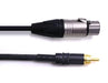 Digiflex - Câble adaptateur XLR-F à RCA (série Pro)