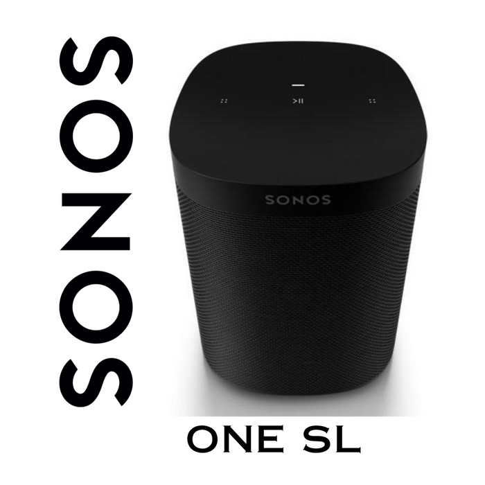 Sonos One SL - Haut-parleur Wi-Fi, One SL est puissant convenant parfaitement aux bibliothèques, comptoirs et autres endroits exigus. Vous pouvez maintenant profiter d'une musique qui sonne bien partout.