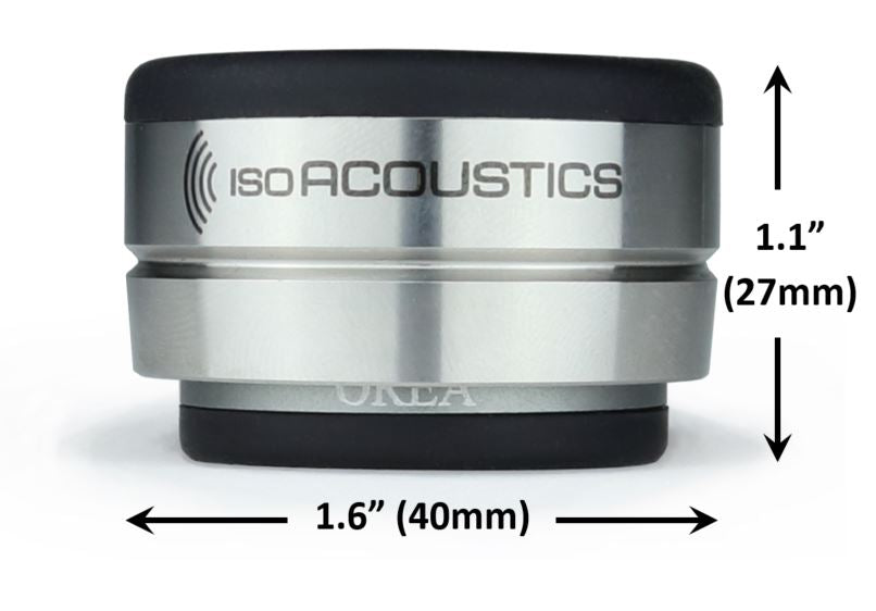 IsoAcoustics OREA GRAPHITE (unité) - Isolateurs pour composants 4lb