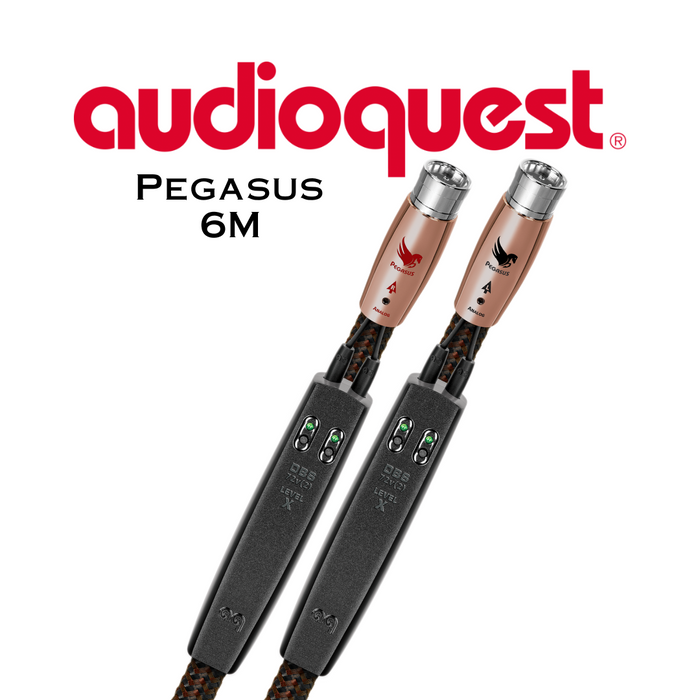 Audioquest Pegasus - Câble d'interconnexions XLR 72 V DBS XLR (paire)