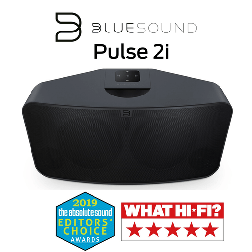 Bluesound - Haut-parleur multipièces sans fil Bluetooth Premium Pulse 2i
