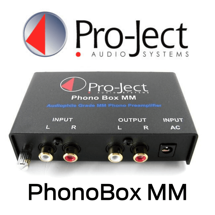 Pro-Ject Phono Box MM - préamplificateur phono idéal pour tous les système audio haute fidélité!