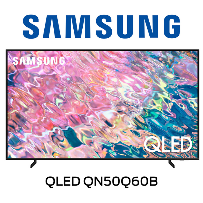 Samsung QLED QN50Q60B - Téléviseur 4K, DEL Double, Quantum HDR
