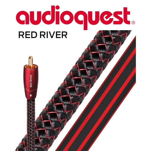 AudioQuest - Red River Câbles analogiques RCA mâle à RCA mâle 1 m (3',4") - Redriver1m