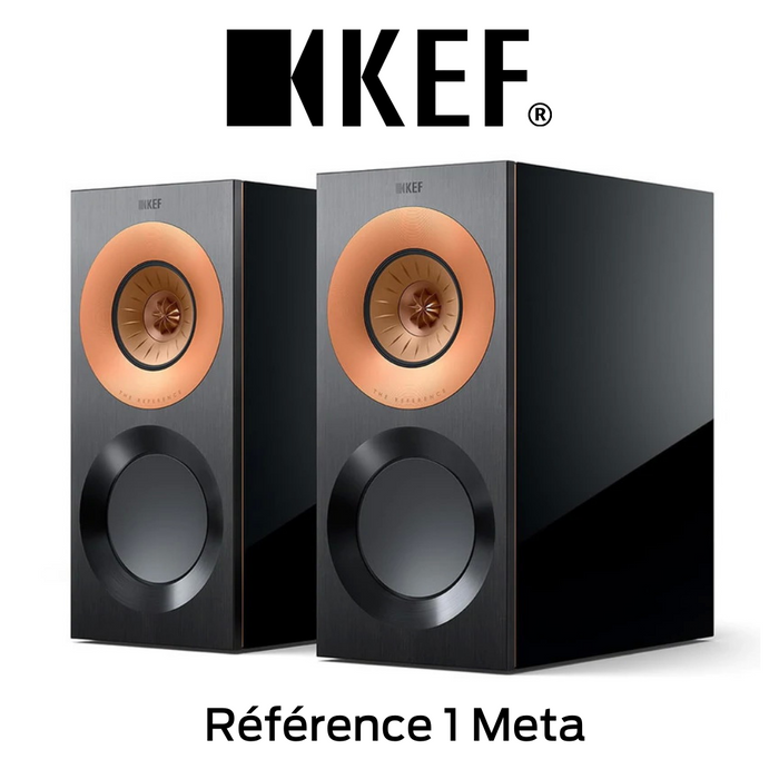 KEF REFERENCE 1 Meta - Enceintes d'étagère pour tout audiophile!