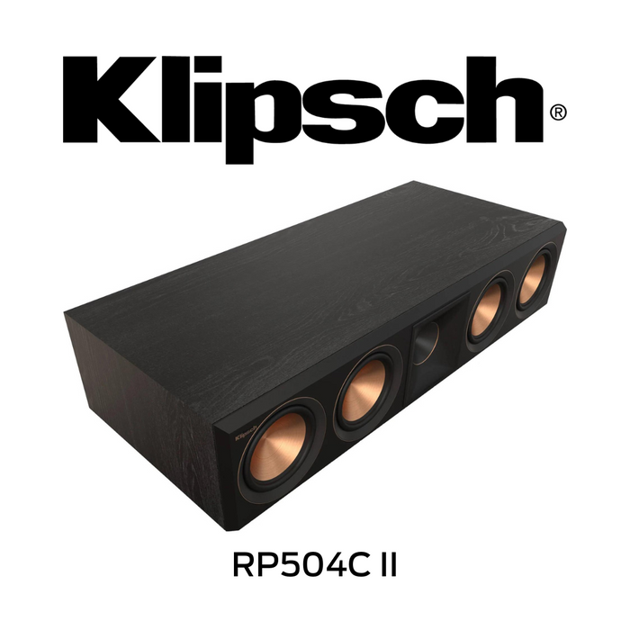 Klipsch RP-504C II - Enceintes centrale Référence Première 4x4''