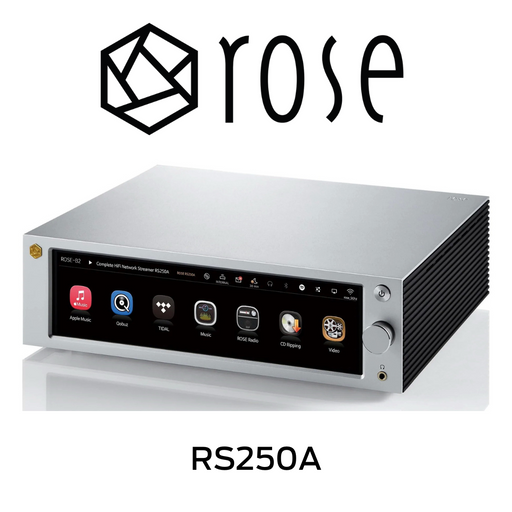 Produits HiFi Rose RS250A Argent/Noir - Lecteur réseau