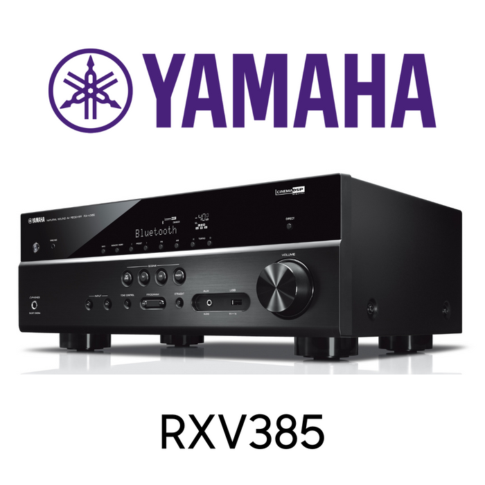 Ensemble Cinéma maison - Récepteur Yamaha RXV385 70W/5.1Canaux & Ensemble Paradigm Cinéma CT-100