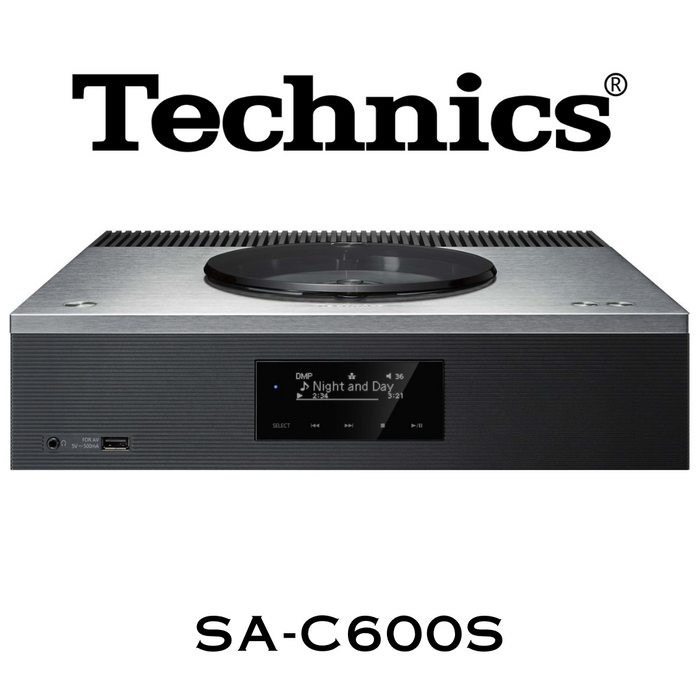 Technics SA-C600S : Amplificateur stéréo 60 Watts/canal/CD/réseau