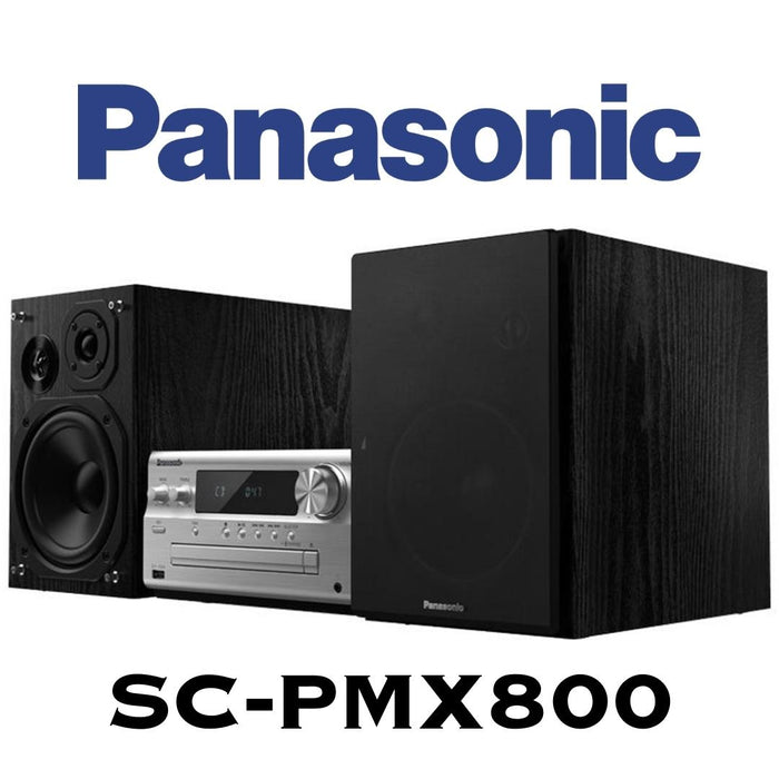Panasonic  SCPMX800 - Mini-chaîne haute fidélité avec CD
