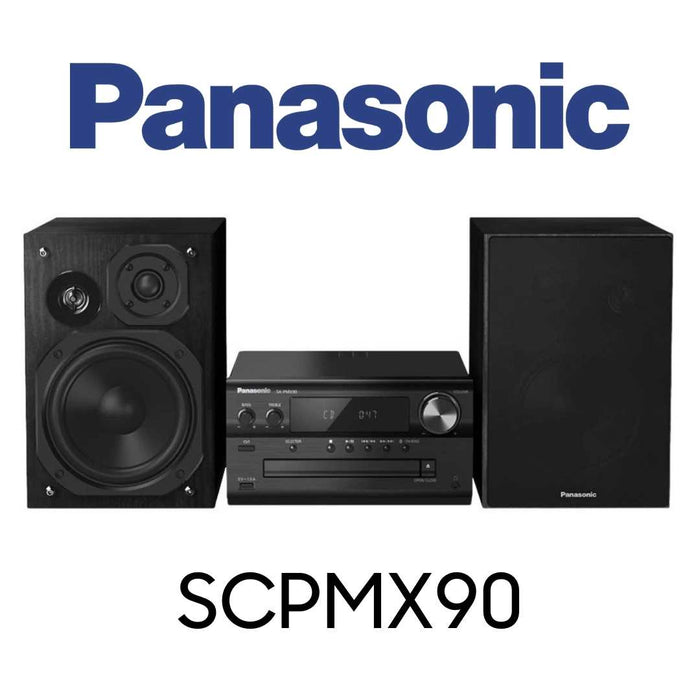 Panasonic - Mini-chaîne stéréo Bluetooth SCPMX90