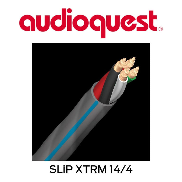 Audioquest SLiP XTRM 14/4 - Câble à haut-parleurs FT4 14 AWG/4 brins