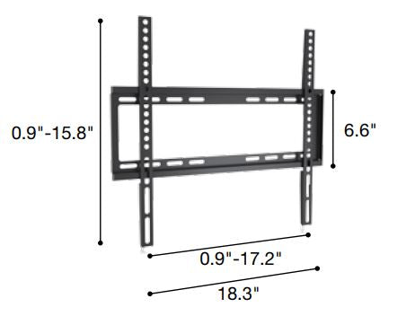 Sonora - Support mural fixe pour téléviseurs de 32" et plus - SP44
