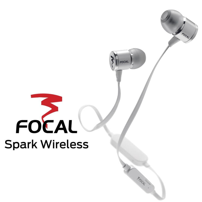  Focal Spark Wireless Argent - Casque Intra-Auriculaire sans fil! Avec Spark Wireless, l’émotion se vit partout, instantanément et en totale liberté!