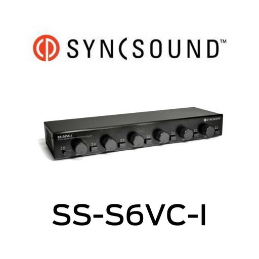 Syncsound - Sélecteur d'enceintes à double source commutable SSS6VCI