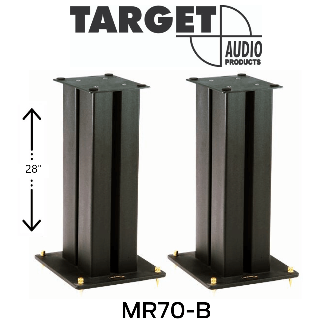 Target Audio MR70B - Support pour enceintes acoustiques d'étagère d'un