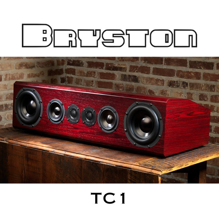 Bryston TC1 - Enceinte centrale 2 x Tweeters, 2x Mid, 2x Sub