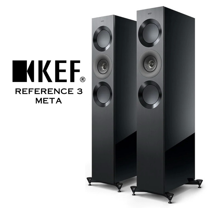 KEF REFERENCE 3 Meta - Enceintes avec une sonorité exceptionnelle!
