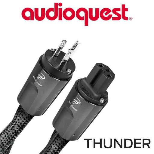 AudioQuest - Câble d'alimentation à courant élevé variable Calibre 11AWG 20Amp RMS@125VAC 50/60Hz 72vDBS Série Thunder
