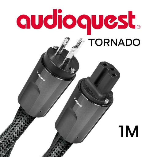 AudioQuest - Câble d'alimentation à courant élevé variable Calibre 11AWG 20Amp RMS@125VAC 50/60Hz 72vDBS PSC PSC+ Série Tornado