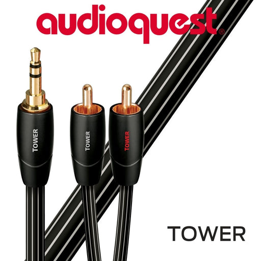 AudioQuest - Câbles analogiques 3,5mm mâle à RCA mâle TOWER