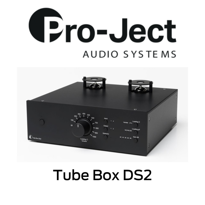 Pro-Ject Tube Box DS2 - Préamplificateur phono à tubes haut de gamme