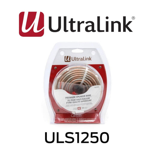 Ultralink ULS1250 - Câble de haut-parleur 50' Calibre Premium 12AWG