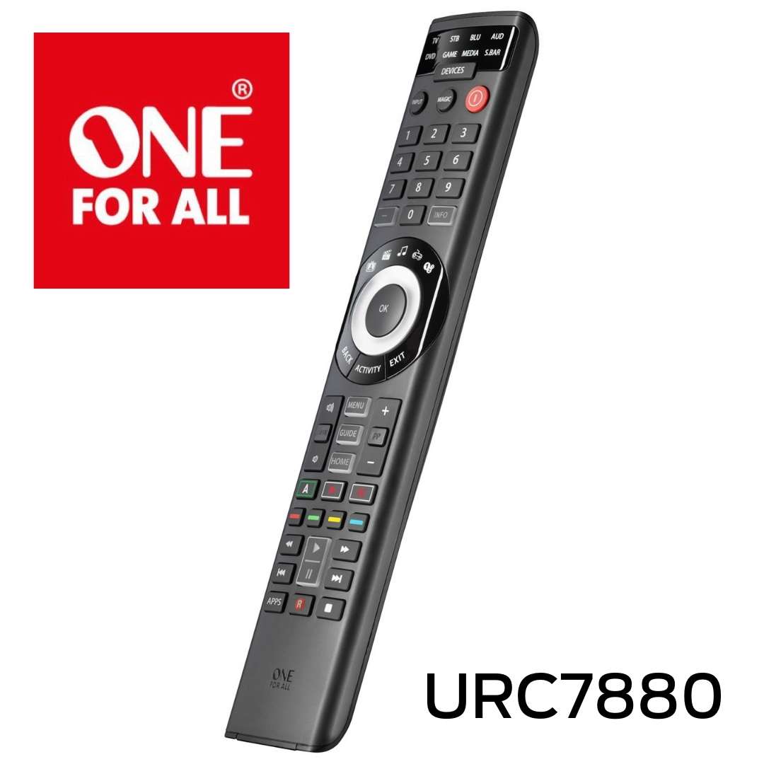 Télécommande universelle intelligente pour 8 appareils d'One For All  (URC7880)