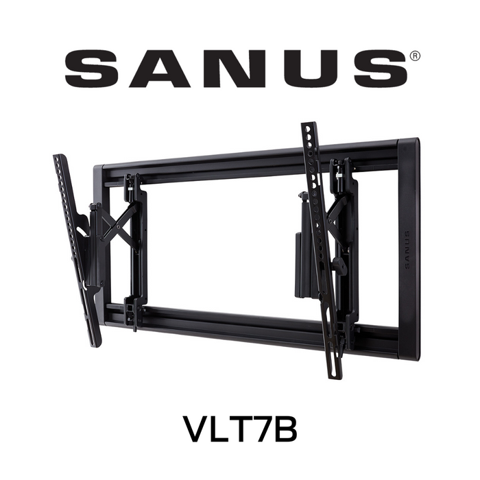 SANUS VLT7B - Support mural TV Advanced Tilt 4D Premium pour téléviseurs de 42" à 90"