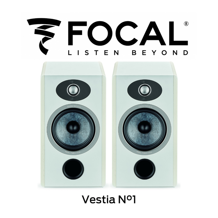 Focal Vestia N°1 - Enceinte d'étagère 2 voies (la paire)