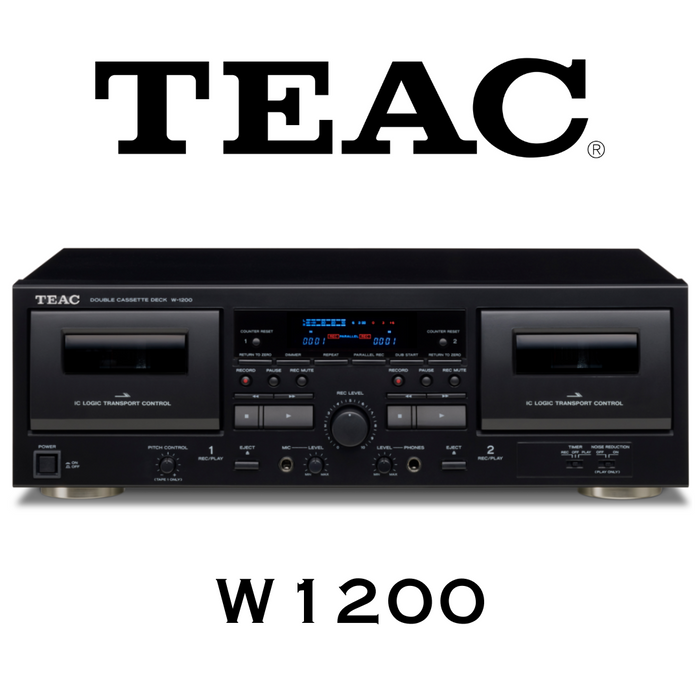 TEAC W1200 - Platine à double cassette