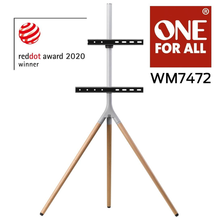 OneForAll WM7472 - Support universel avec trépied pour téléviseurs entre 32po et 65po