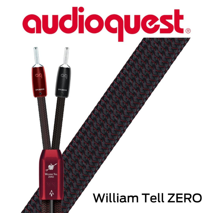 AudioQuest William TellZERO - Câble haut-parleurs 13AWG-72vDBS (paire)