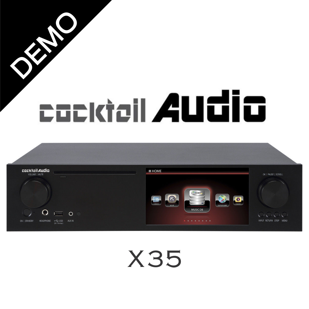 Cocktail Audio X35 - Amplificateur/Lecteur/Réseau/CD comme neuf, boîte —