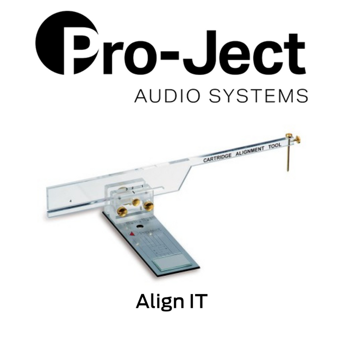 Pro-Ject Align IT - Outil d'alignement et de réglage des cartouches!