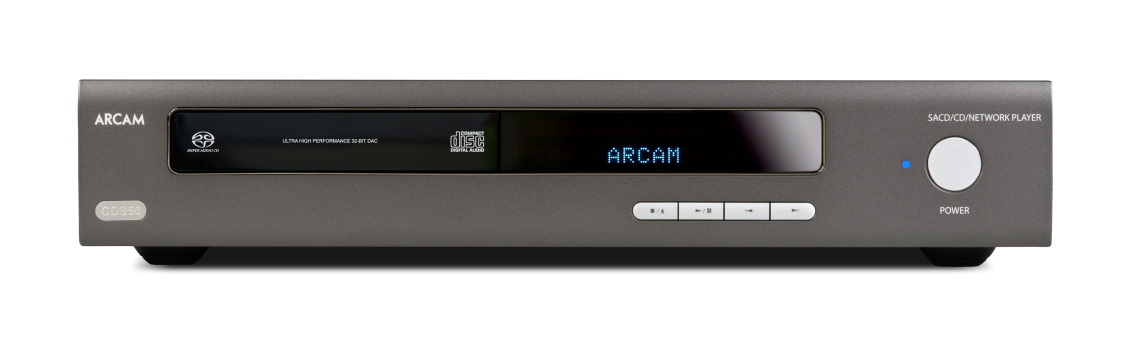 ARCAM CDS50 - Lecteur réseau CD/SADC avec superbe DAC 32 bits vous offrant la diffusion réseau la plus avancée à ce jour