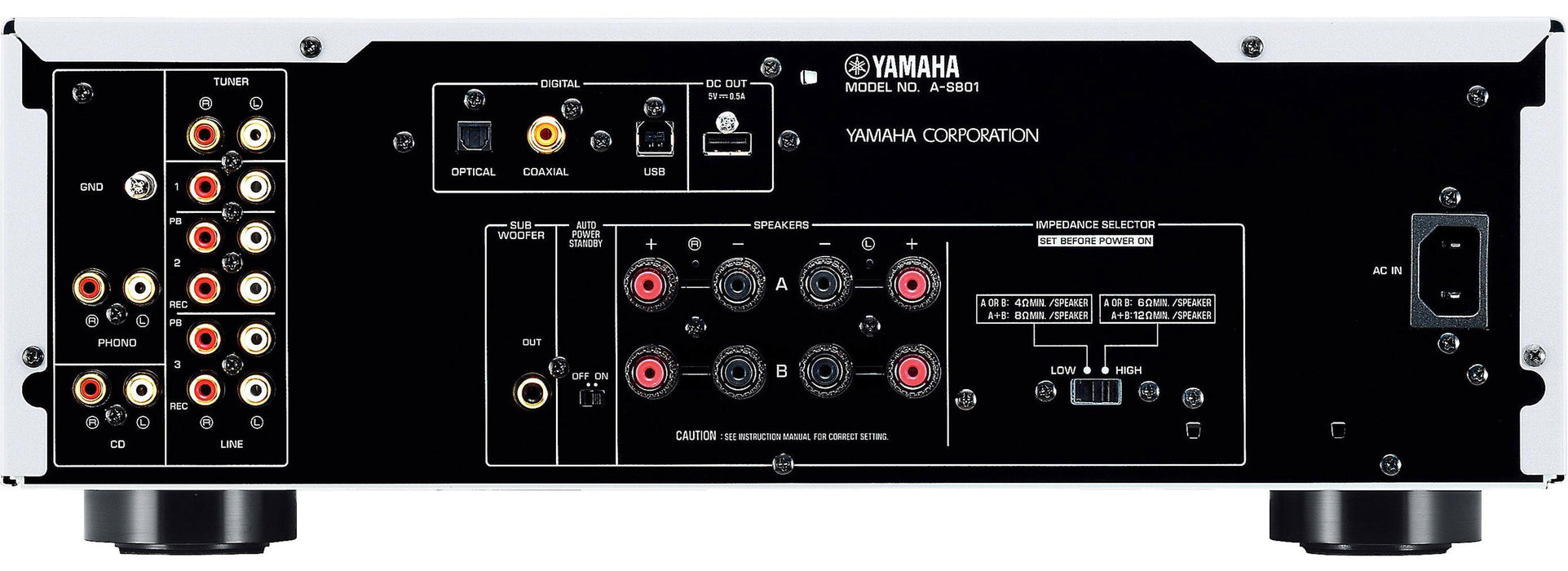 Yamaha YBA-11 - Récepteur Bluetooth - Noir