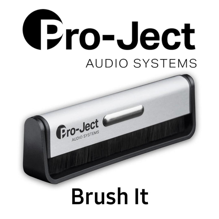Pro-Ject Brush It - Brosse en fibre pour le nettoyage de vinyle