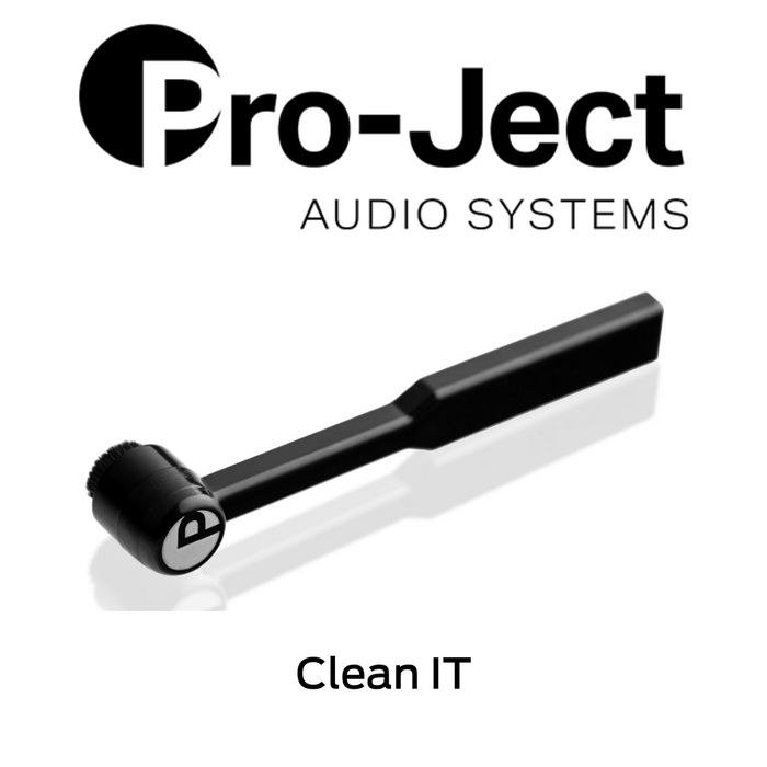 Pro-Ject  CleanIt - Brosse de nettoyage pour stylet en fibre de carbone est le meilleur outil pour un entretien rapide et un nettoyage quotidien de la pointe de votre aiguille!