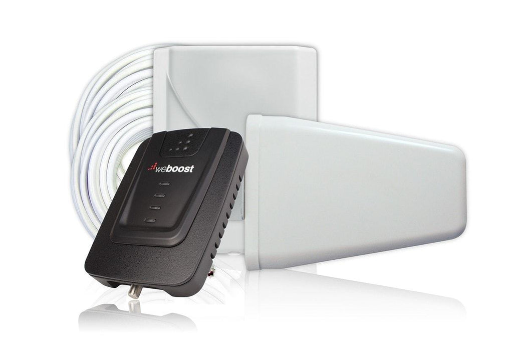 weBoost 470103F Connect 4G - Amplificateur de signal cellulaire maison/bureau fournissant un signal puissant jusqu'à 5 000 pieds carrés. Augmente le signal de tous les opérateurs canadiens. Kit complet, facile d'installation.