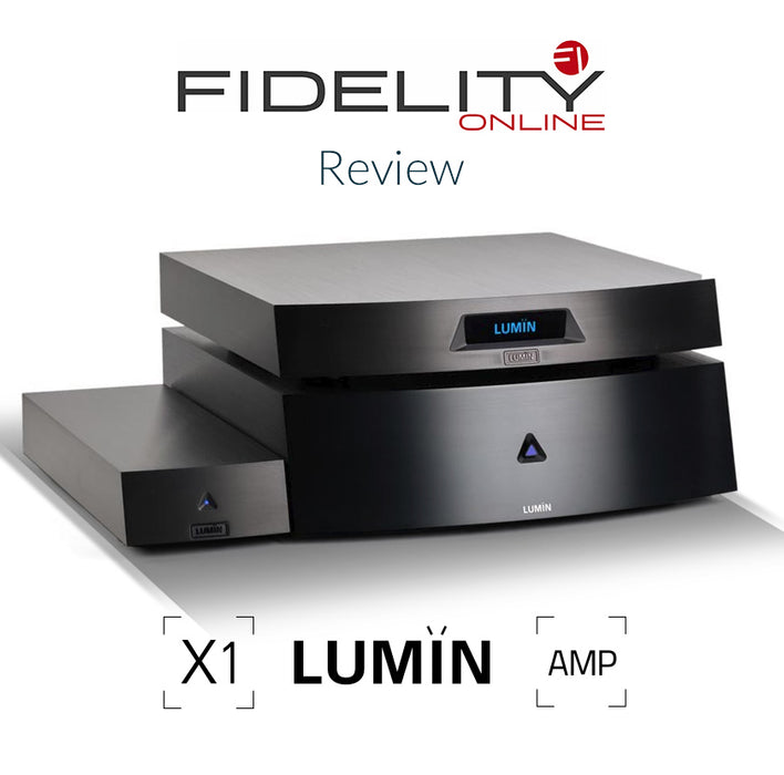 Lumin X1 + X1 Power Supply - La nouvelle norme des lecteurs réseaux