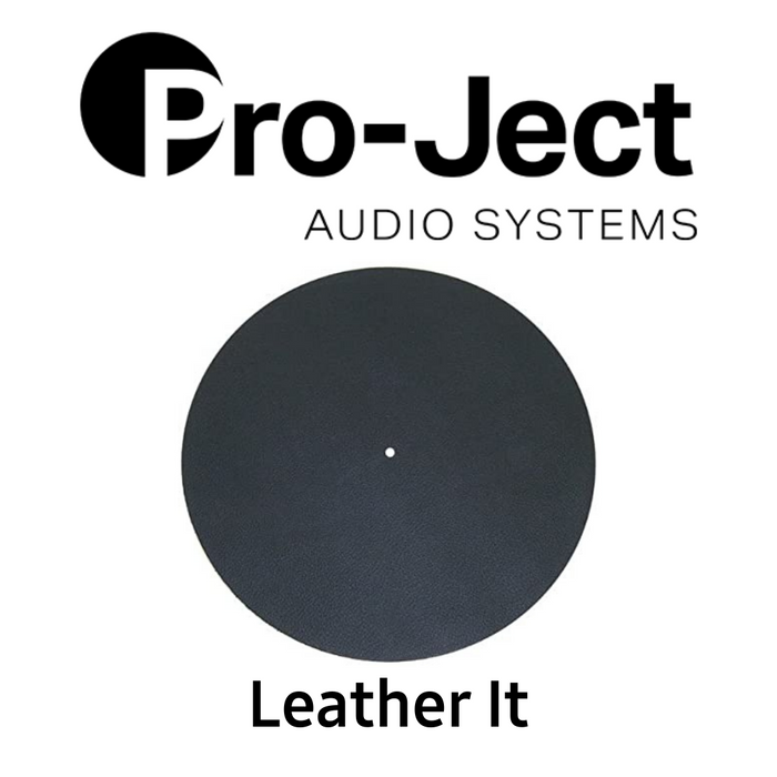 Pro-Ject  Leather IT - Tapis d'amortissement des résonances de plateaux de table tournante en métal!